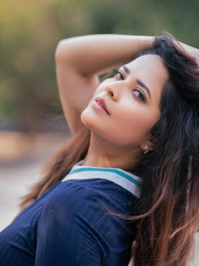 Anasuya Photshoot For Sarkar Programme