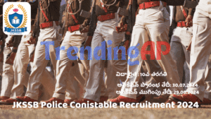JKSSB Police Conistable Recruitment 2024