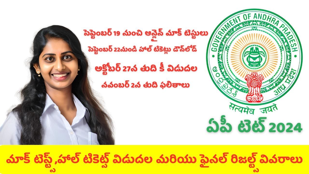 APTET Updates Mock Tests Hall Tickets Results Dates