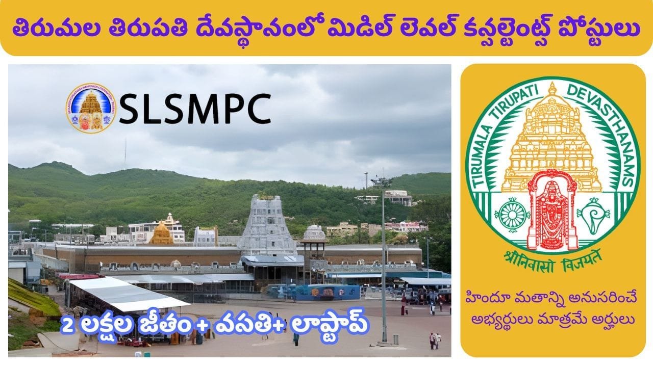 Middle Level consultant Jobs In TTD Apply Link