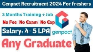 Genpact Recruitment For Management Trainee Posts