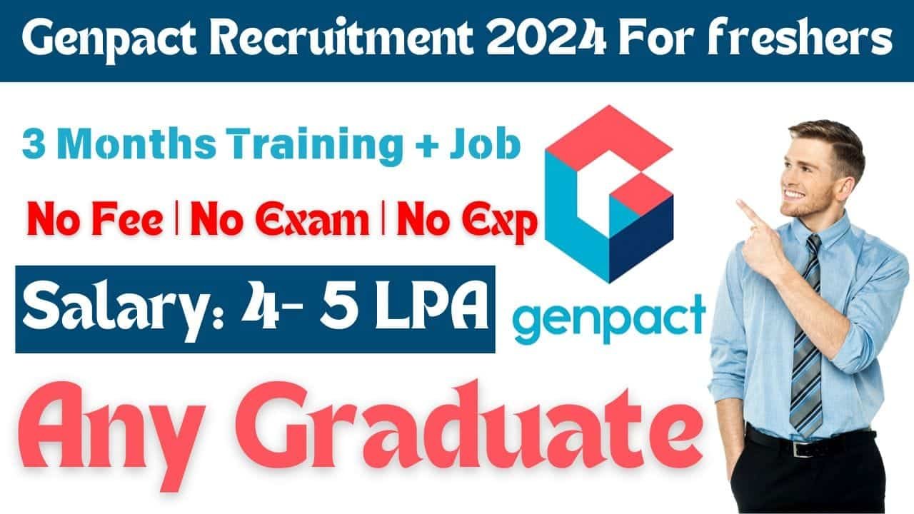 Genpact Recruitment For Management Trainee Posts