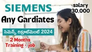 Siemens Recruitment 2024 For Freshers Apply Now